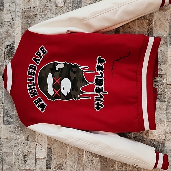 Robert Phillipe We Killed Ape Varsity Jacket,Est 1988 International Fashion, M - Picture 8 of 16